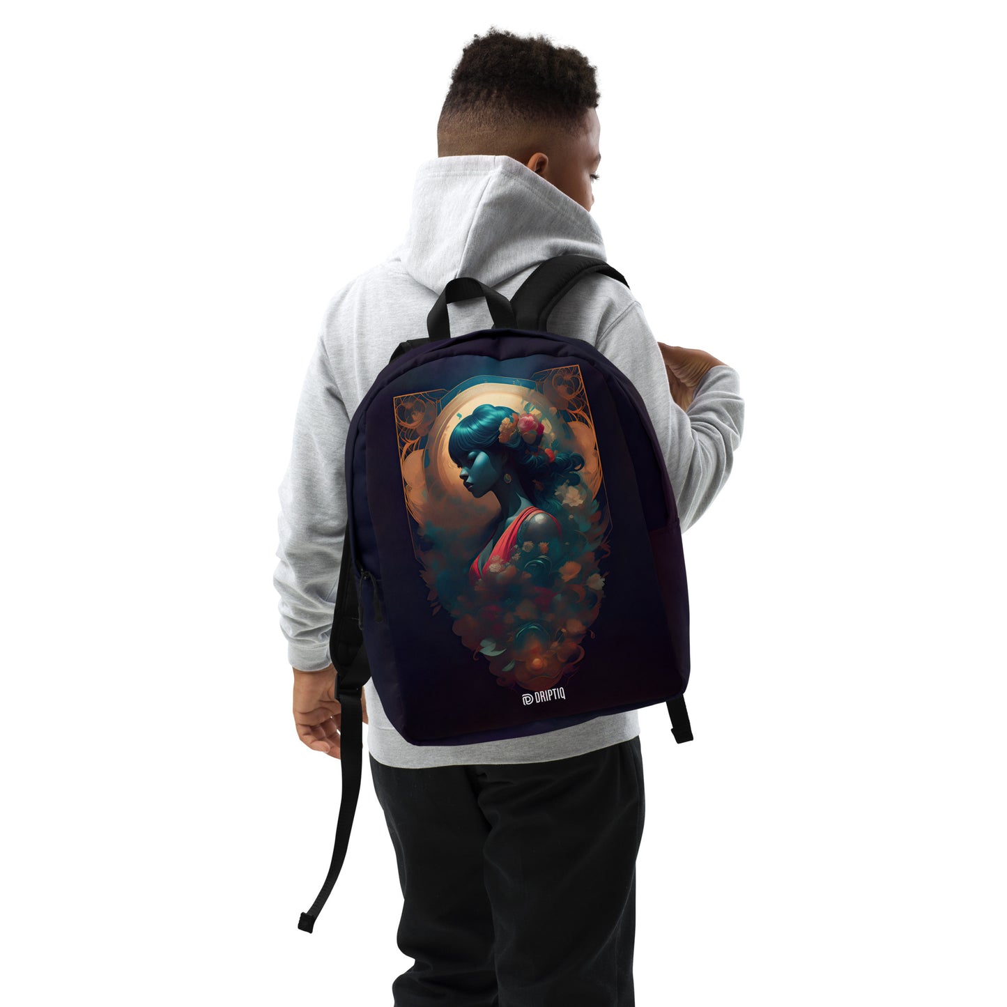 Équilibre: A Harmonious Alphonse Mucha Inspired Backpack