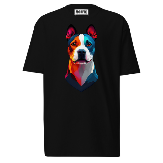 Colorful Pit Bull Splash T-Shirt